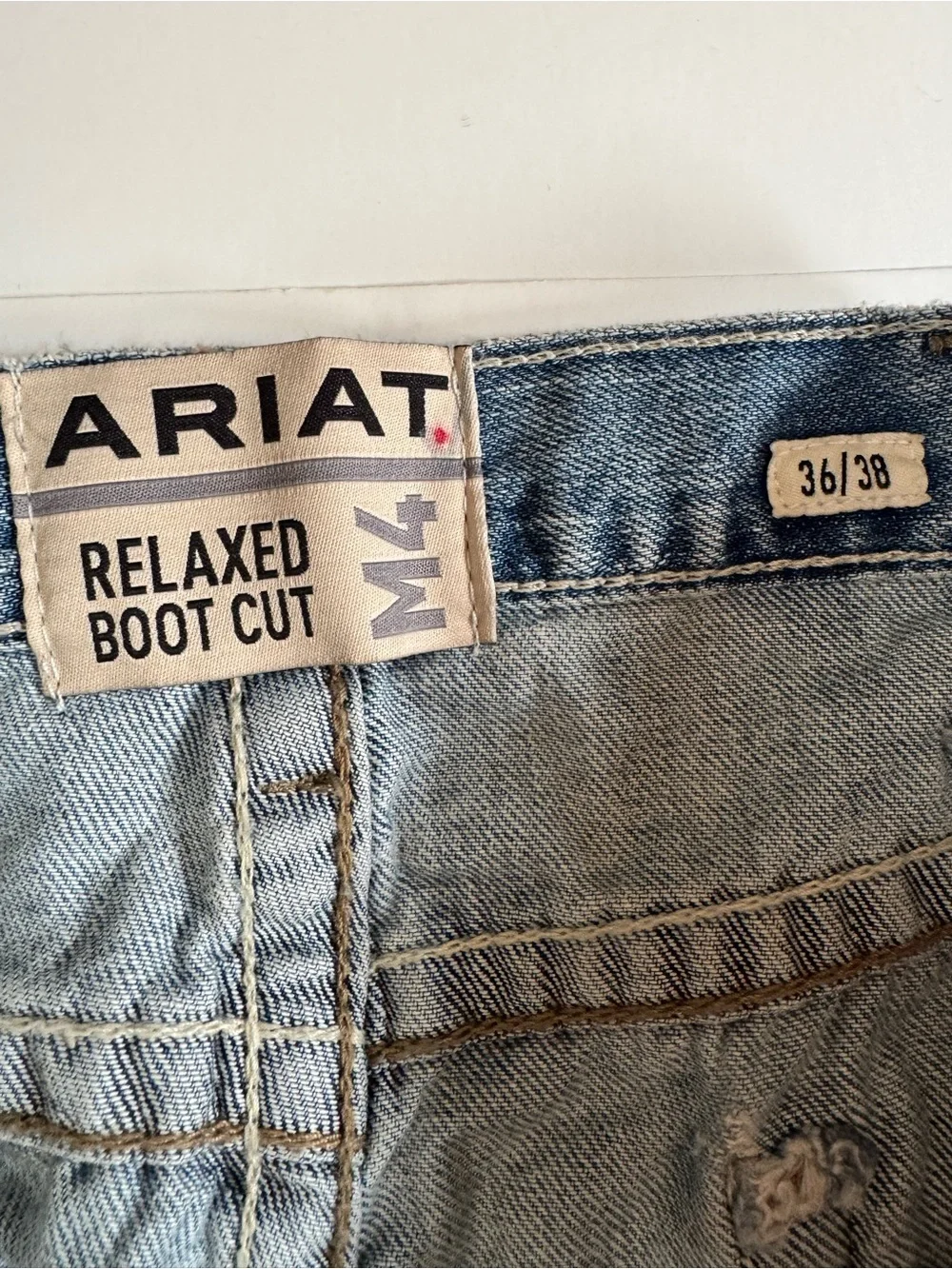 NWT! Ariat M4 Jeans Men’s 36x38 Relaxed Bootcut Western Work Denim